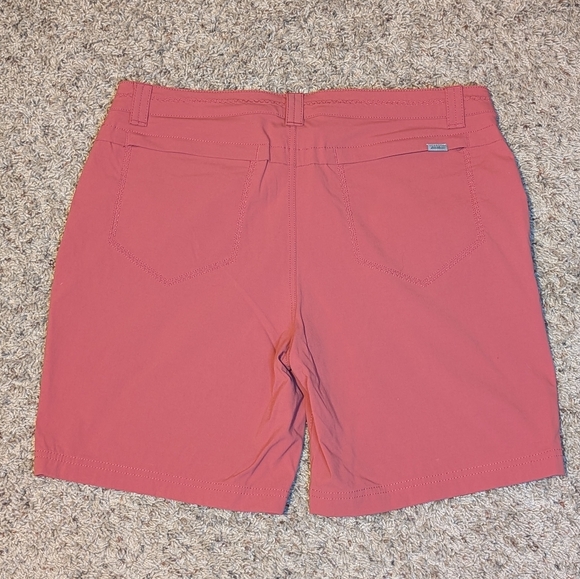 EDDIE BAUER WOMEN'S RAINIER SHORTS DUSTY CORAL TRAVEL HIKING ACTIVEWEAR SZ 2 - Picture 6 of 11